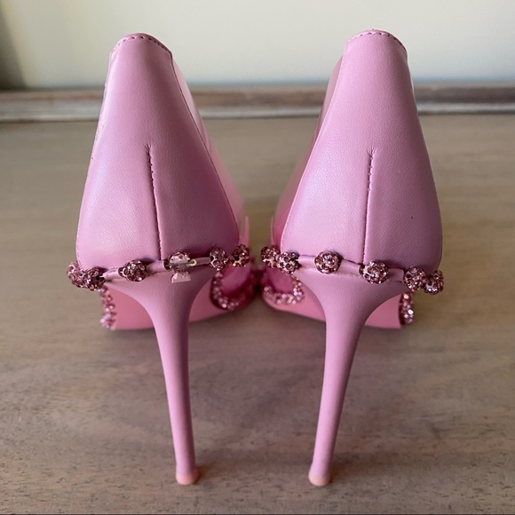 Steve Madden Vyper Dusty Pink Pointy Toe Shoes Size 6 - Picture 5 of 10